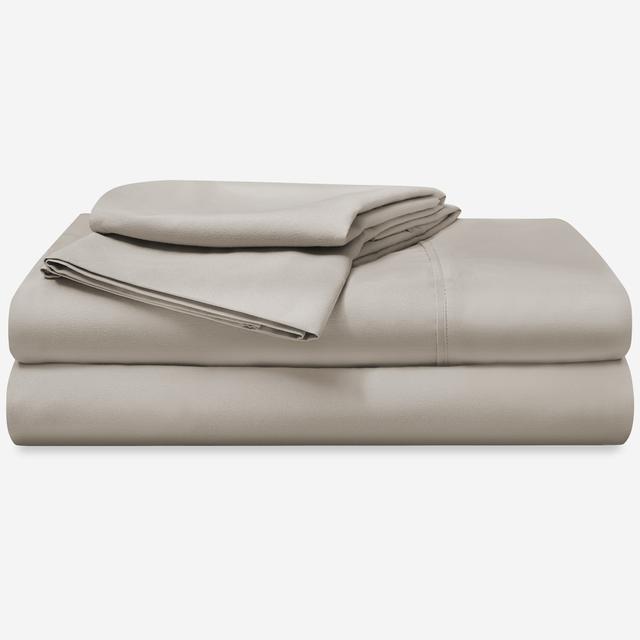 BEDGEAR Basic Twin Size Sheet Set (Ideal for Adj. Bases) - Medium Beige, Sheets & Blankets | BGS195401 | P.C. Richard & Son