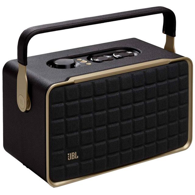 JBL Authentics 300 Bluetooth & Wi-Fi Home Speaker - Black, Wireless | AUTH300BLK | P.C. Richard & Son