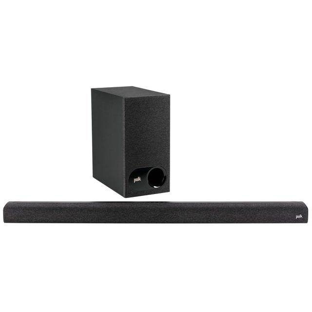 Polk Signa S3 2.1 Channel Smart Sound Bar with Bluetooth & Wireless Subwoofer - Black, Soundbars | SIGNAS3 | P.C. Richard & Son