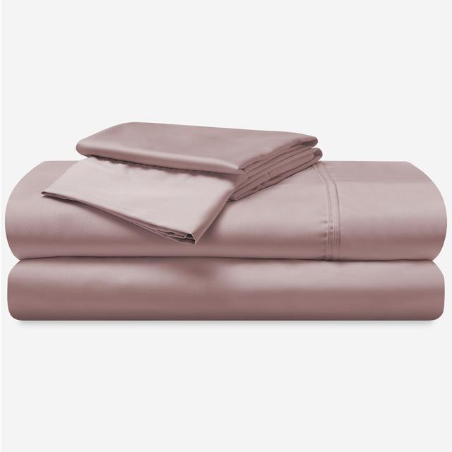 BEDGEAR Basic Twin Size Sheet Set (Ideal for Adj. Bases) - Blush, Sheets & Blankets | BGS195501 | P.C. Richard & Son