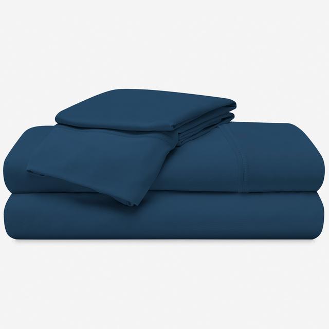 BEDGEAR Ver-Tex King / Cal Size Sheet Set (Ideal for Adj. Bases) - Navy, Sheets & Blankets | BGS197212 | P.C. Richard & Son