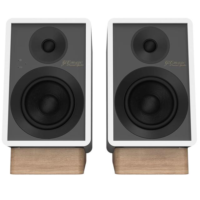 Onkyo 2-Way Powered Bookshelf Speakers (Pair) - White | GX30ARCW | P.C. Richard & Son