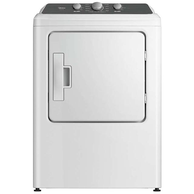 Midea 27 in. 7.0 cu. ft. Gas Dryer with Sensor Dry - White | MLTG41N1BWW | P.C. Richard & Son