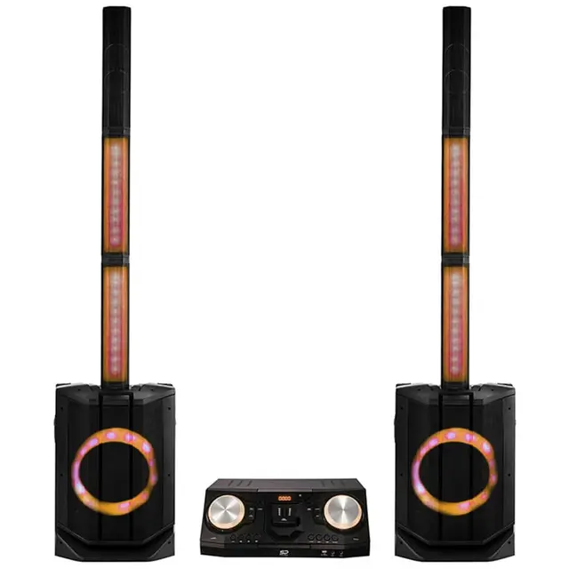 Alien Pro Home Entertainment Bluetooth Party System - Black, & Wireless Speakers | AP-1280MAX | P.C. Richard & Son