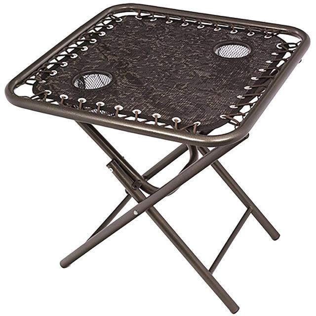 Bliss Folding Table with 2 Built-In Cup Holders, Hammocks | GFC-TBL-J | P.C. Richard & Son