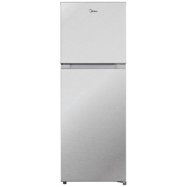 Midea 22 in. 10.1 cu. ft. Counter Depth Garage-Ready Top Freezer Refrigerator - Stainless Steel | MRT10D3BST | P.C. Richard & Son