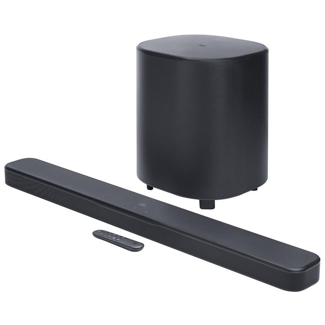 JBL 5.1 Channel Dolby Atmos Smart Sound Bar with Bluetooth & Wireless Subwoofer - Black, Soundbars | JBLBAR500M2 | P.C. Richard & Son