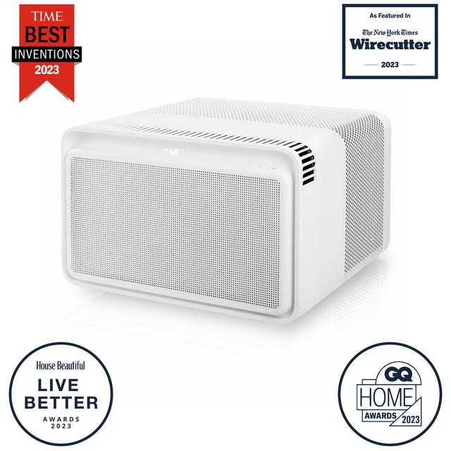 Windmill WhisperTech 12,000 BTU 115V Smart Energy Star Window Air Conditioner with Inverter, 3 Fan Speeds, Sleep Mode & Remote Control - White | P.C.