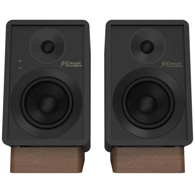 Onkyo 2-Way Powered Bookshelf Speakers (Pair) - Black | GX30ARCB | P.C. Richard & Son