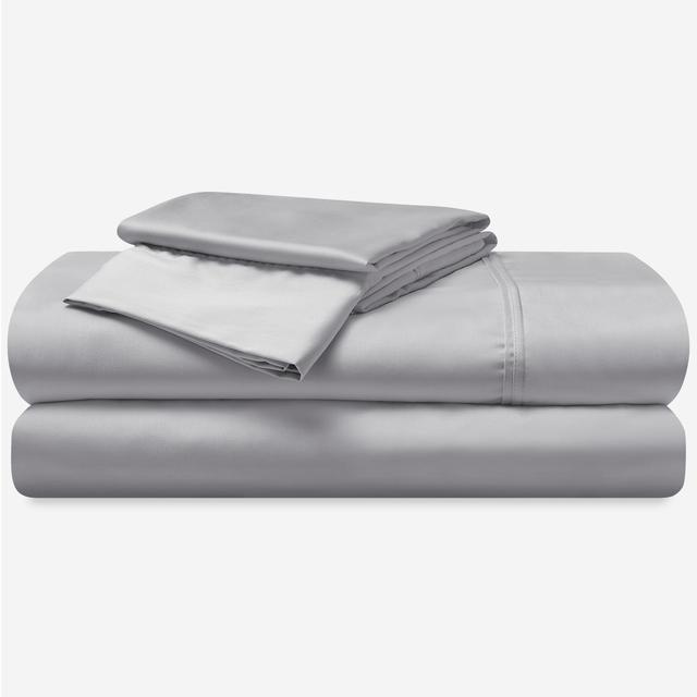 BEDGEAR Hyper-Cotton Queen Size Sheet Set (Ideal for Adj. Bases) - Light Grey, Sheets & Blankets | BGS199405 | P.C. Richard & Son
