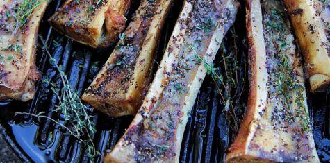 Grass Fed Beef Split Marrow Bones - 8 oz - 2 count