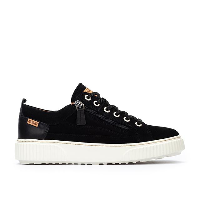 Pikolinos RIELLS W4Z Women's leather Sneakers BLACK 4-5