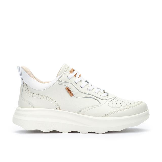 Pikolinos ZAHARA W1D Women's leather Sneakers OFF WHITE 4-5