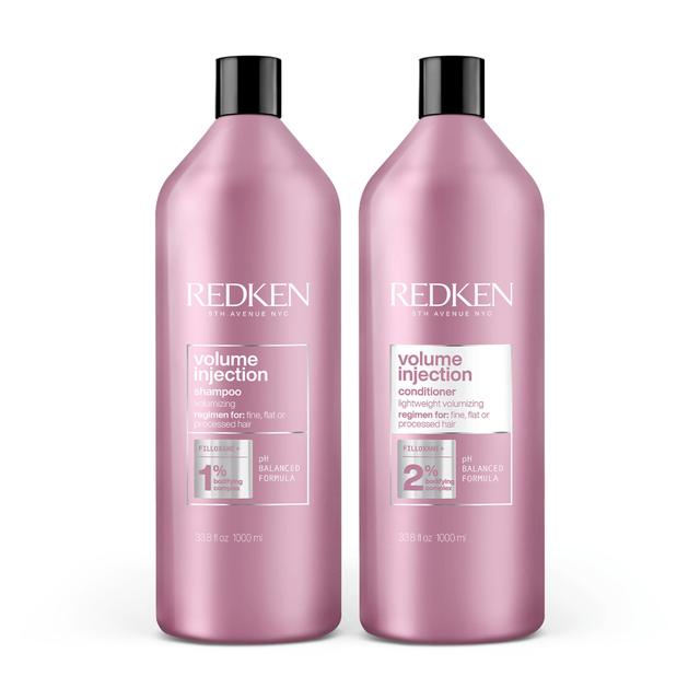 Redken - Volume Injection Duo Shampoo & Conditionery For Fine Hair - 1 l / 33.8 fl oz