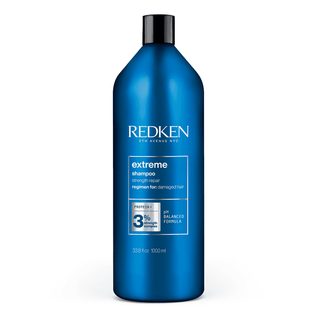 Redken - Extreme Hair Strengthening Shampoo For Damaged Hair - 1 l / 33.8 fl oz