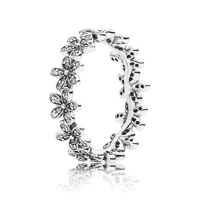Pandora Women's Dazzling Daisy Meadow Ring - Size 8.5