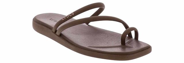 Crocs Miami Toe Loop Coffee Women'S Fashion Sandal