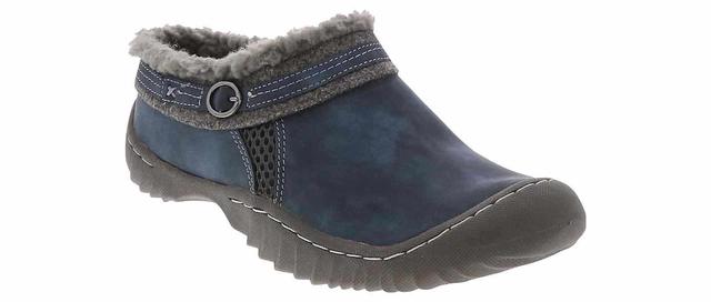 Jbu Ginger Denim Fleece Women's Clog