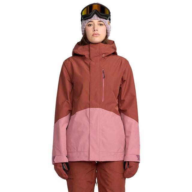 Volcom Women's V.Co Eras Insulated Gore Snow Jacket Large - Henna | The House
