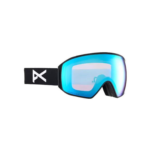 Anon M4 Goggles (Toric) + Bonus Lens + MFI Face Mask - Black/Perceieve Variable Blue | The House