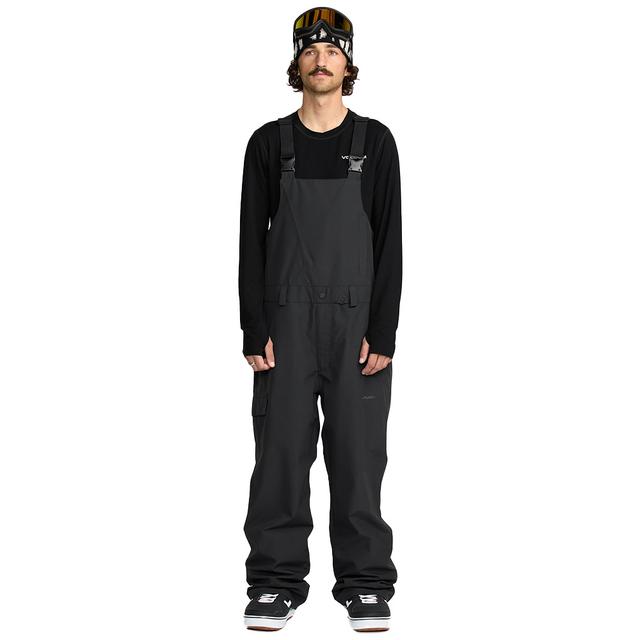 Volcom Men's V.Co Sparta Bib Overall Small - Black | The House