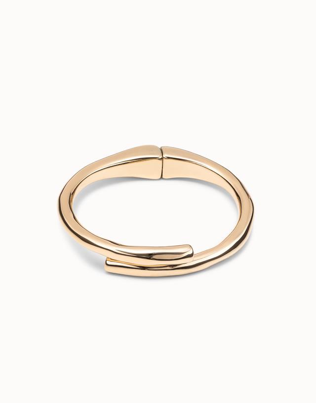 Tubular shaped bangle bracelet