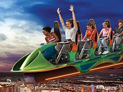 The STRAT Tower and Thrill Rides