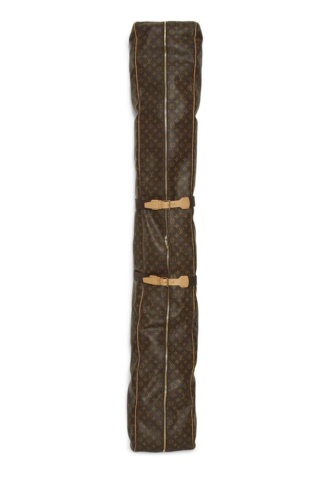 Women's Fabric Louis Vuitton Monogram Canvas Ski Bag in Brown