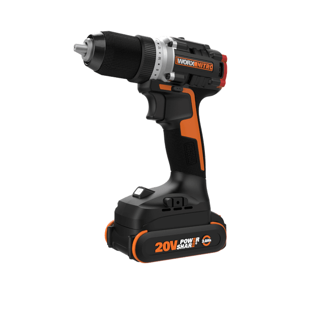 WORX Nitro 20V Compact Brushless 1/2â Drill/Driver