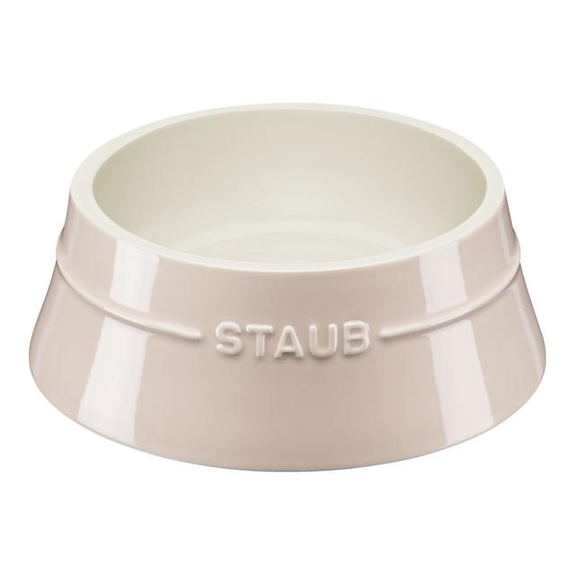 Staub Ceramique Pet Bowl 800 ml, ceramic, light pink