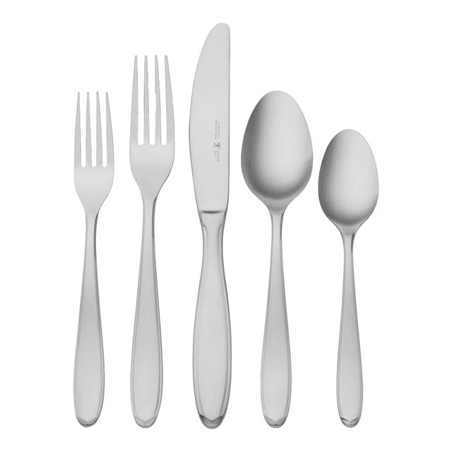 Henckels Gem 20 Piece Flatware Set matted/polished