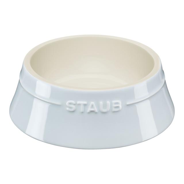 Staub Ceramique Pet Bowl 400 ml, ceramic, light blue