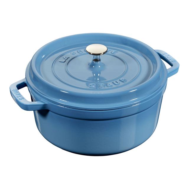 Staub La Cocotte 4 qt, Round, Cocotte, French Blue